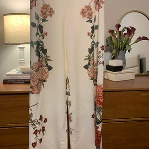 Floral print palazzos